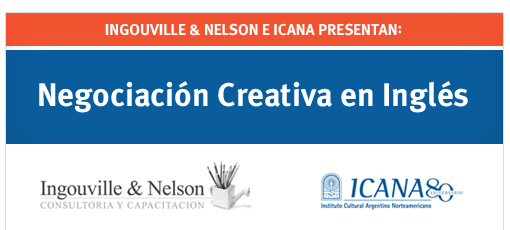 Ingouville & Nelson e INCANA presentan el taller: "Cómo negociar en inglés con gente que no habla castellano"